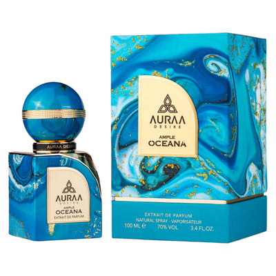 Ample Oceana by Auraa Desire - Extrait de Parfum Unisex - 100 ml