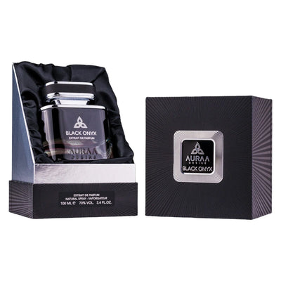 Black Onyx by Auraa Desire  - Extrait de Perfume Unisex - 100 ml