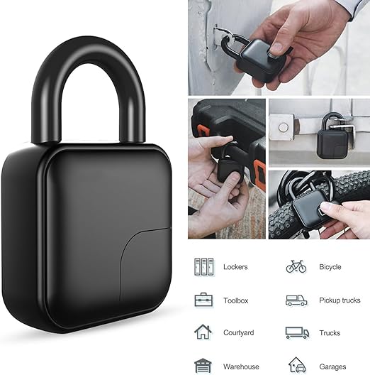 Smart Lock Waterproof L3 Fingerprint Padlock