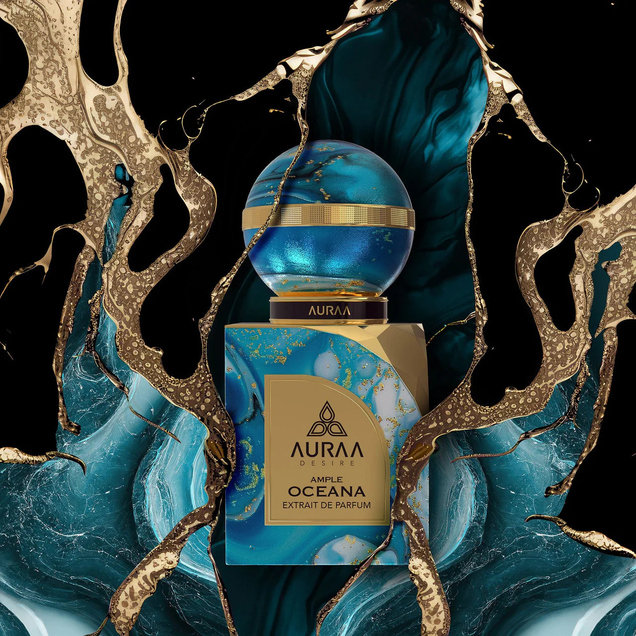 Ample Oceana by Auraa Desire - Extrait de Parfum Unisex - 100 ml