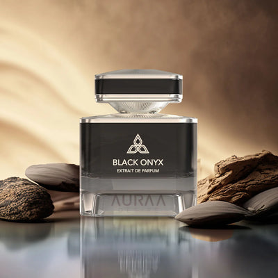 Black Onyx by Auraa Desire  - Extrait de Perfume Unisex - 100 ml