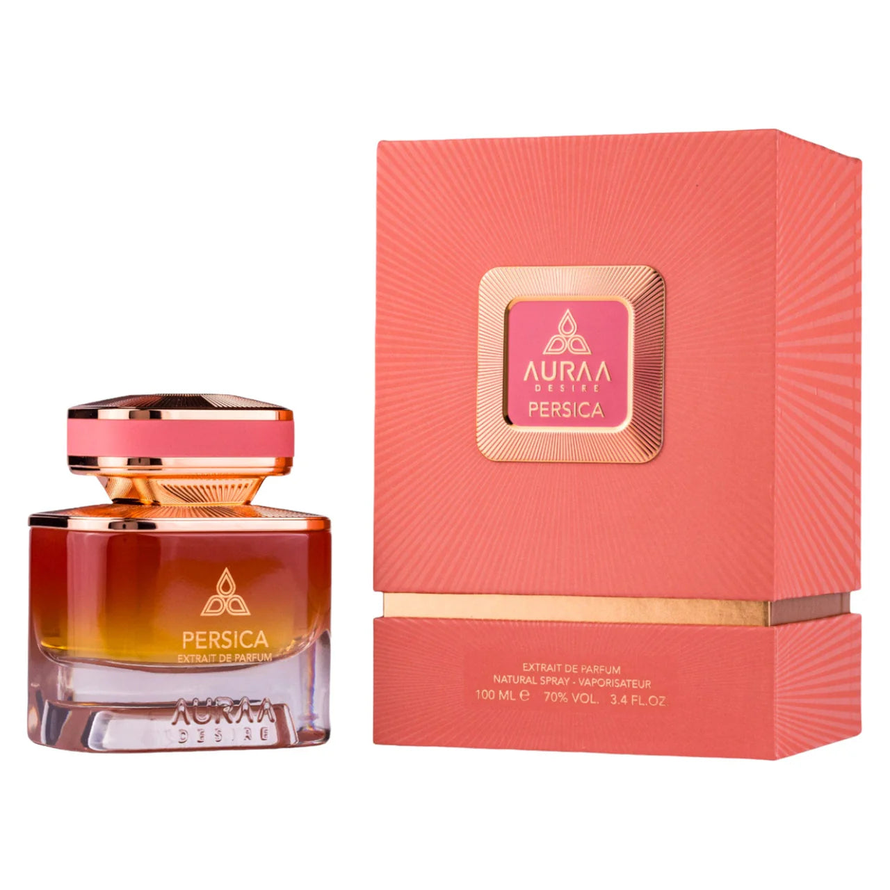 Persica by Auraa Desire - Extrait de Parfum Unisex - 100 ml