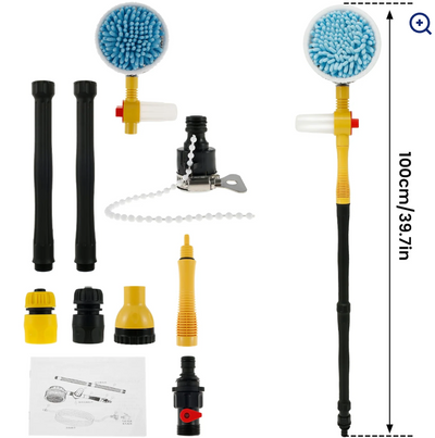 Turbo Shine Water Powered Spin Cleaner