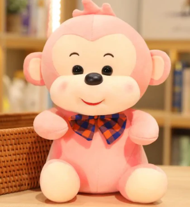 Fluffy Monkey Plush Toy